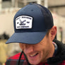 Grackle Patch Navy Snapback Hat