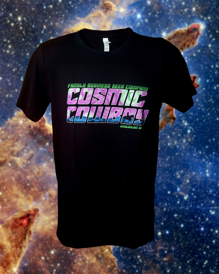 Cosmic Cowboy American IPA Beer T-Shirt