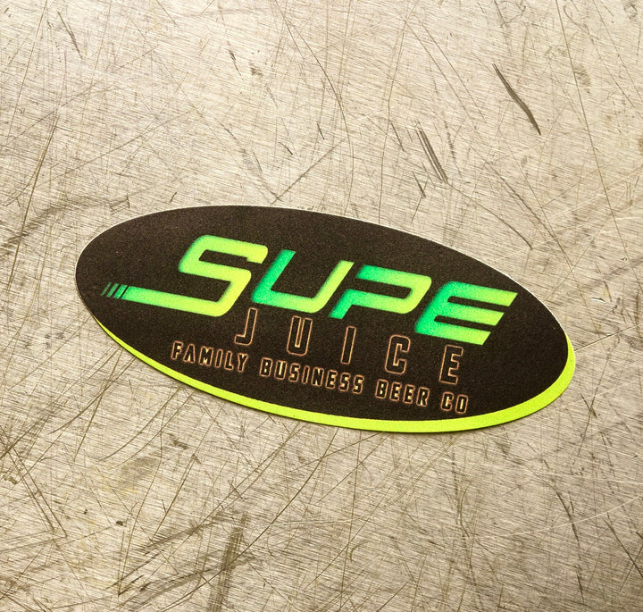 Supe Juice Logo Sticker