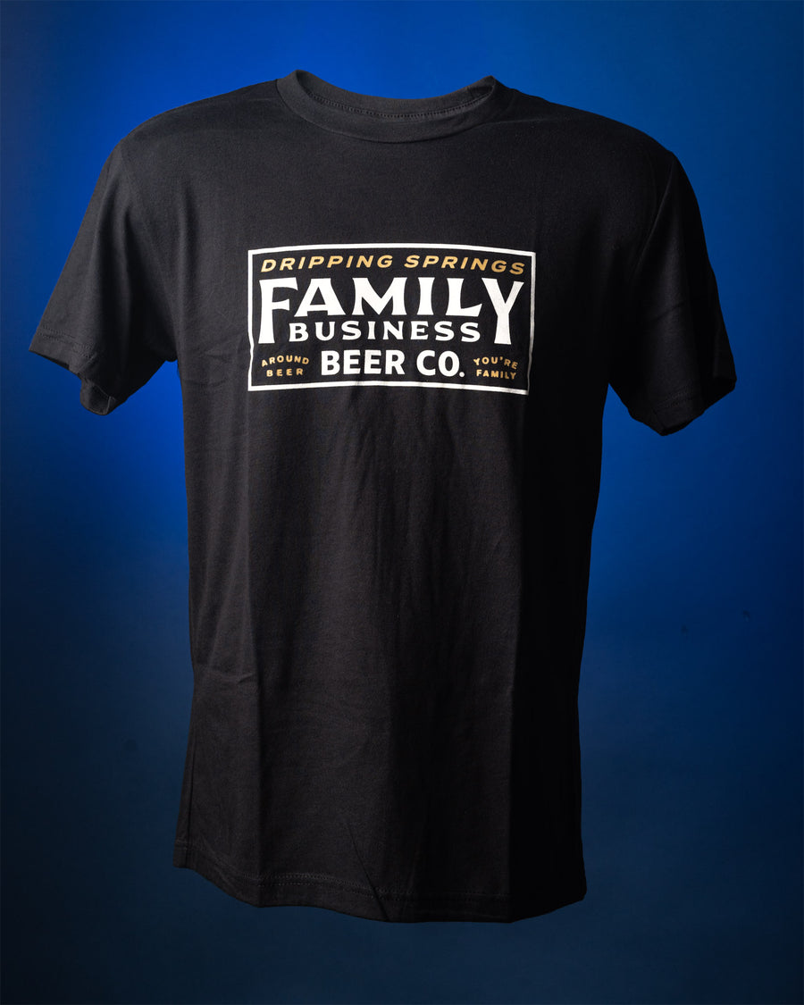 Around Beer You're Family Logo T-Shirt